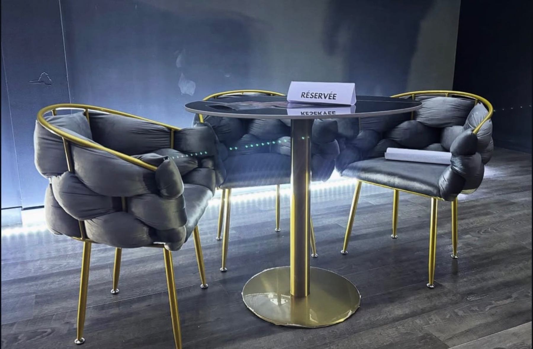 Mobilier lounge, Espace Excelsior
